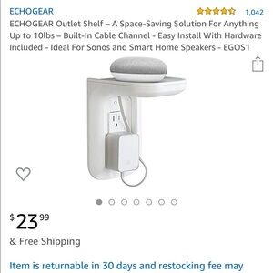 Echogear Outlet Shelf. New
